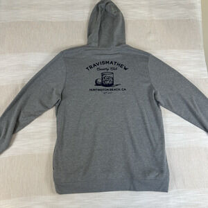 Travis Mathew Men's XXL Country Club Huntington Beach Hoodie Sweatshirt Golf